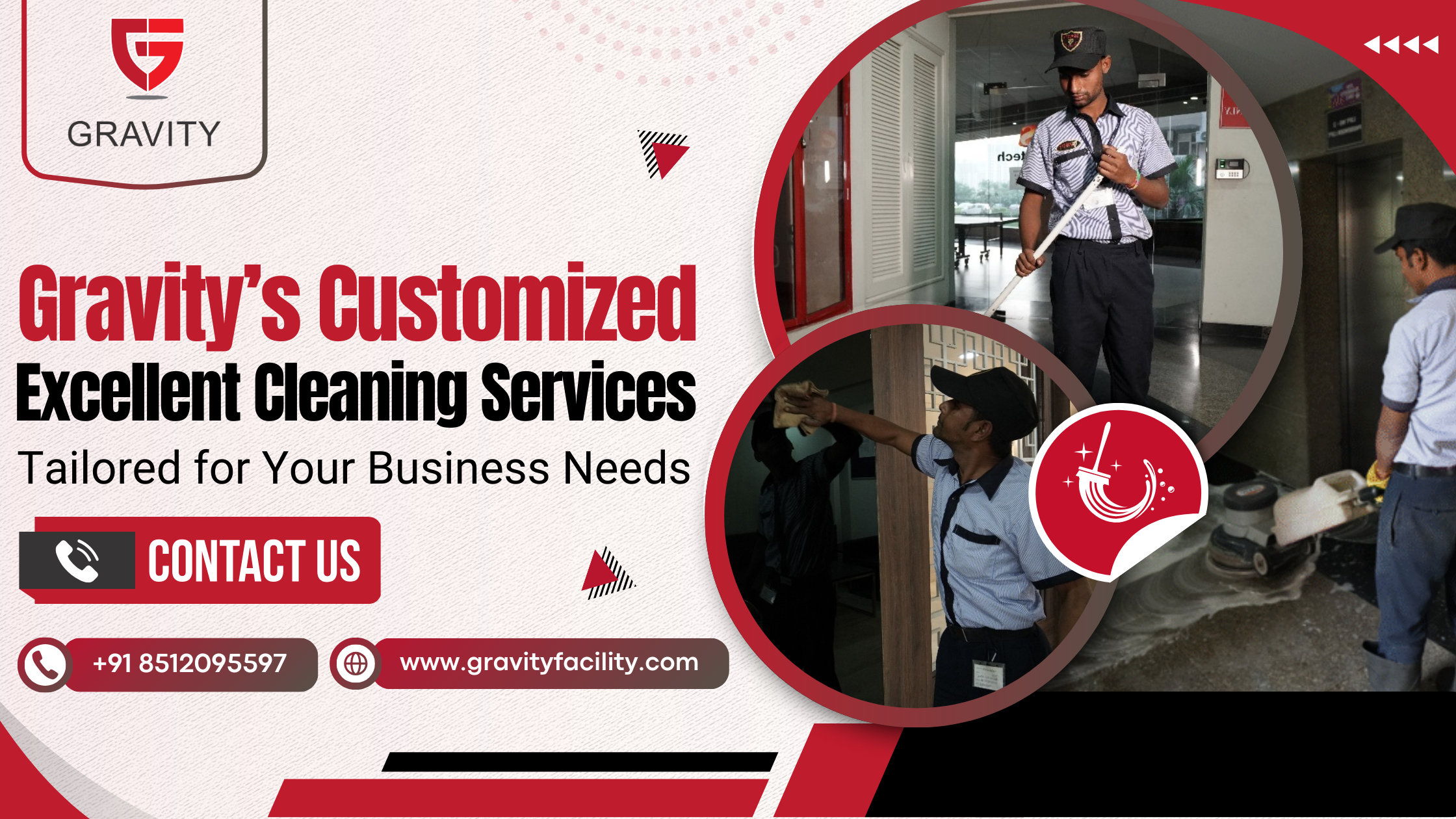 Gravity’s Customized Excellent Cleaning Services: Tailored for Your Business Needs