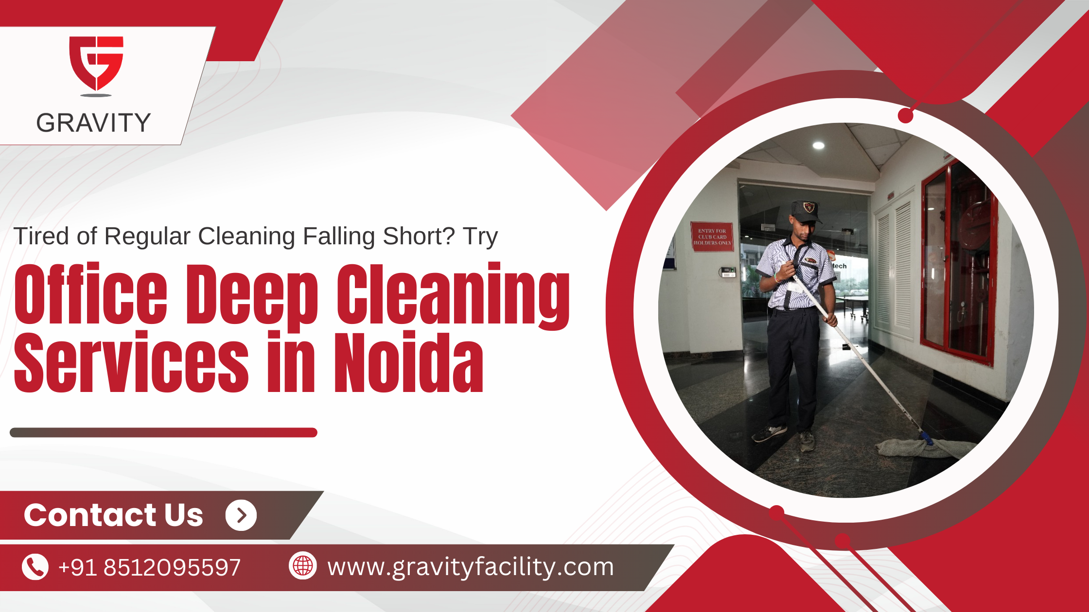 Tired of Regular Cleaning Falling Short? Try office deep cleaning services in Noida
