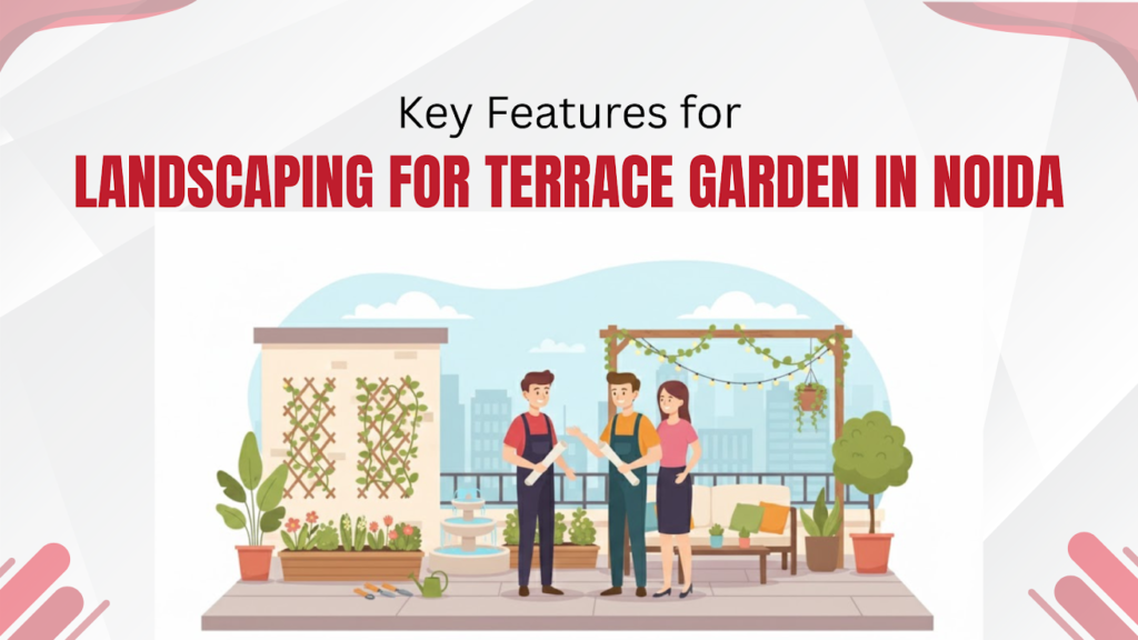 Landscaping for Terrace Garden in Noida