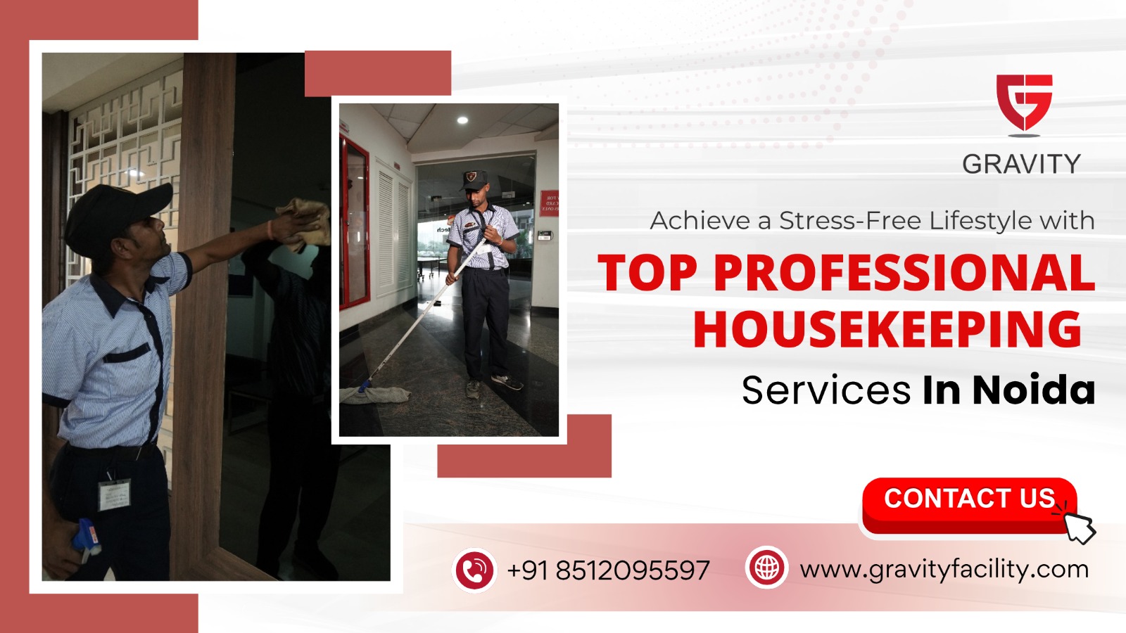 Achieve a Stress-Free Lifestyle with Top Professional Housekeeping Services in Noida