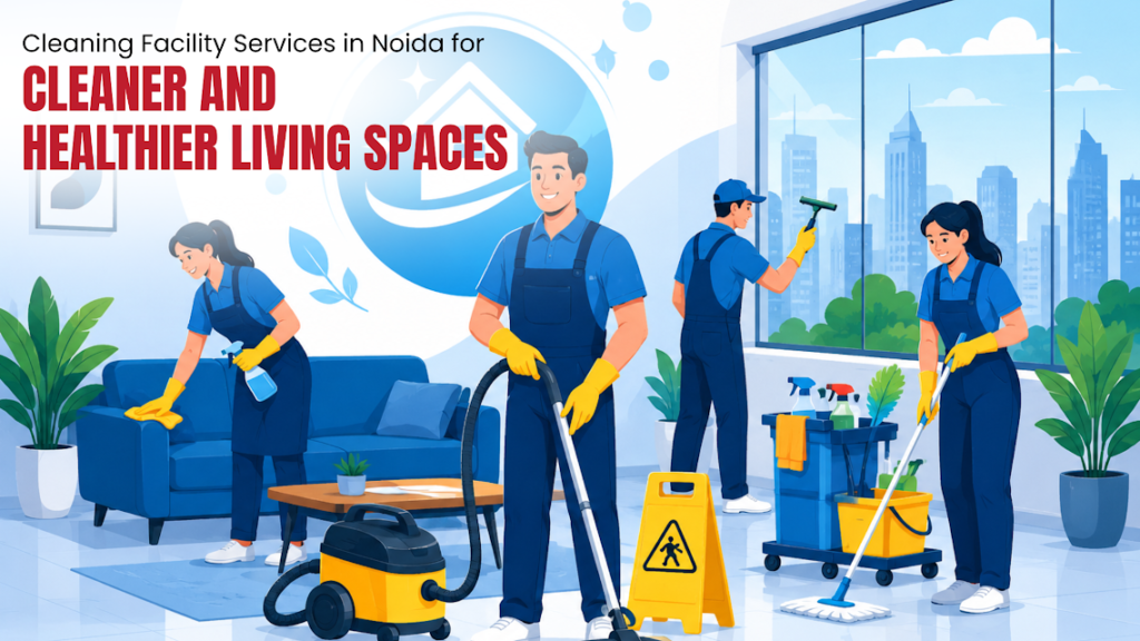 Cleaning Facility Services in Noida for Cleaner and Healthier